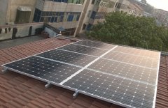  温县新华书店西邻2KW单晶光伏电站