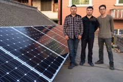  焦作关肇村2KW光伏电站安装成功