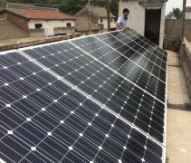 温县王羊店村2KW单晶光伏电站