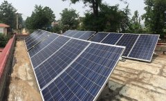 温县滩陆庄4KW多晶光伏电站