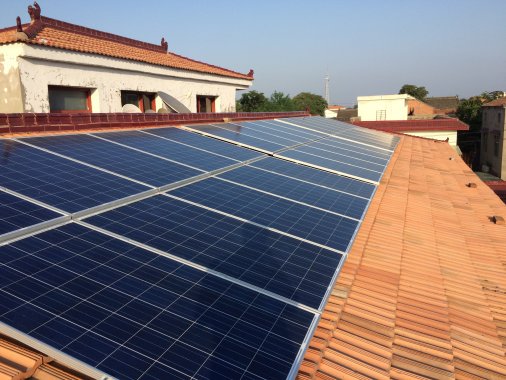 沁阳市怀庆办事处8KW多晶光伏电站